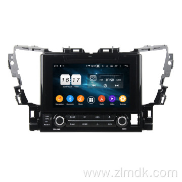 Double din navigation android for Alphard 2015